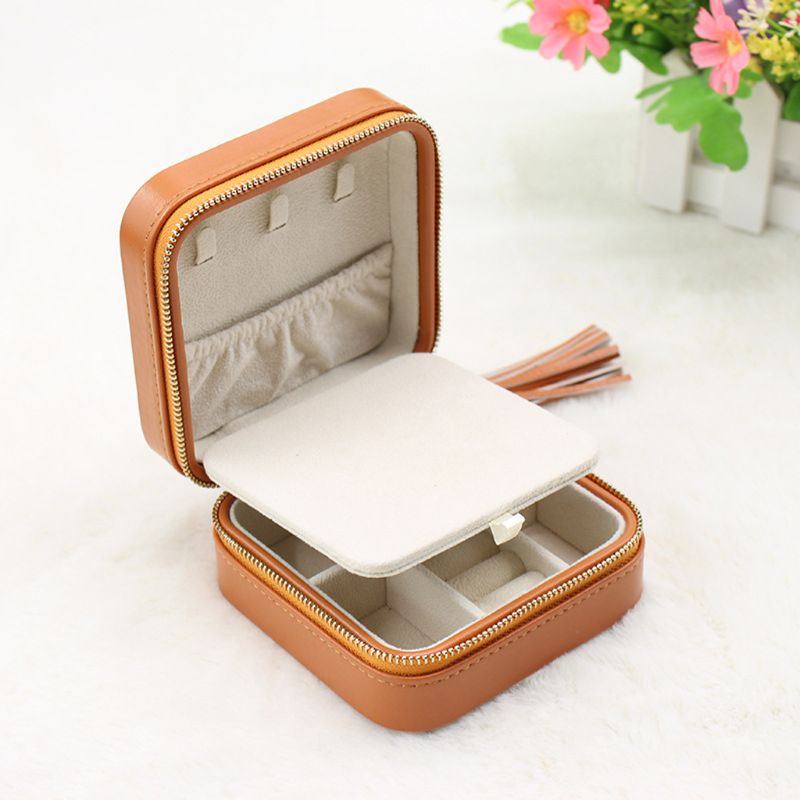 Flgo Hộp Đựng Trang Sức Nhỏ Gọn Bền Bỉ Dành Cho Nữ Và Phụ Nữ