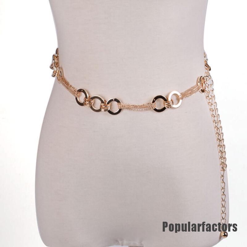 Chuỗi dây thắt lưng bằng kim loại tinh tế trang nhã