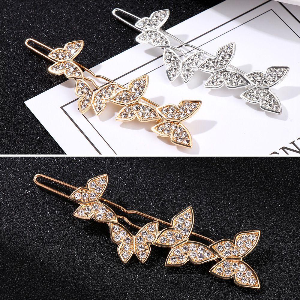 Kẹp Tóc Đính Đá Thời Trang Dành Cho Nữ