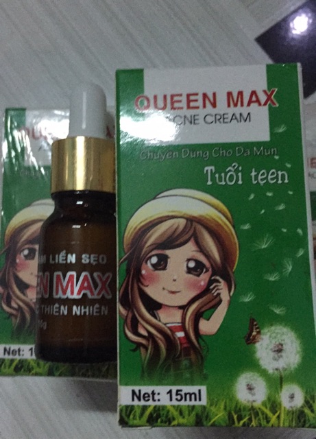 QUEEN MAX chuyên dùng cho da mụn Tuổi Teen: 15g - giá 98.000đ
