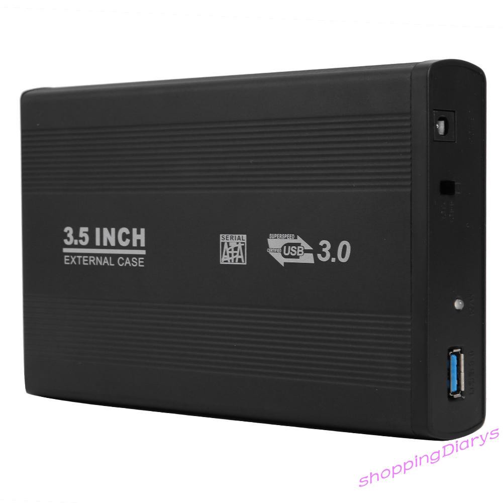 Hộp Đựng Ổ Cứng Ngoài 3.5 Inch Sata Sang Usb 3.0 | BigBuy360 - bigbuy360.vn