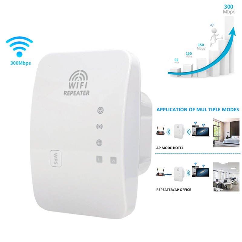 Thiết bị khuếch đại tín hiệu Wifi không dây 300Mbps | BigBuy360 - bigbuy360.vn