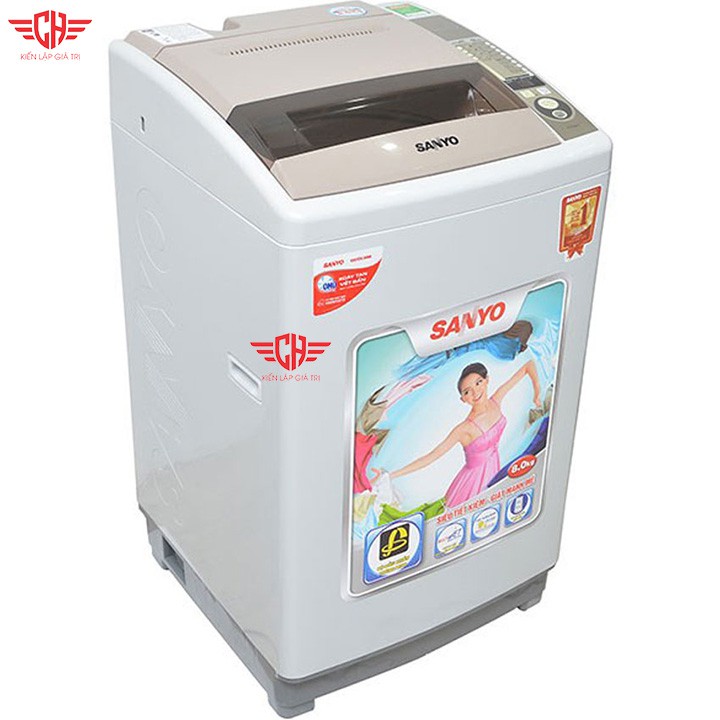 Tem dán máy giặt sanyo mẫu 3