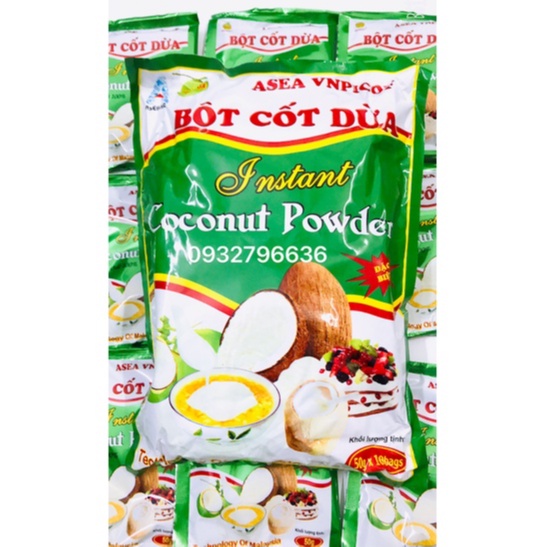 Bột Cốt Dừa Asea Vnpicof Gói 50g
