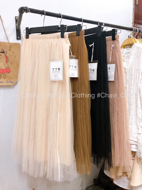 HOT Chân váy tutu dài 3 lớp lót Hàng đẹp | BigBuy360 - bigbuy360.vn