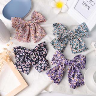 DDFI - Bow Hair Clip  Small Daisy Flowers Sweet Girl Korean Hair Accessories E4D06
