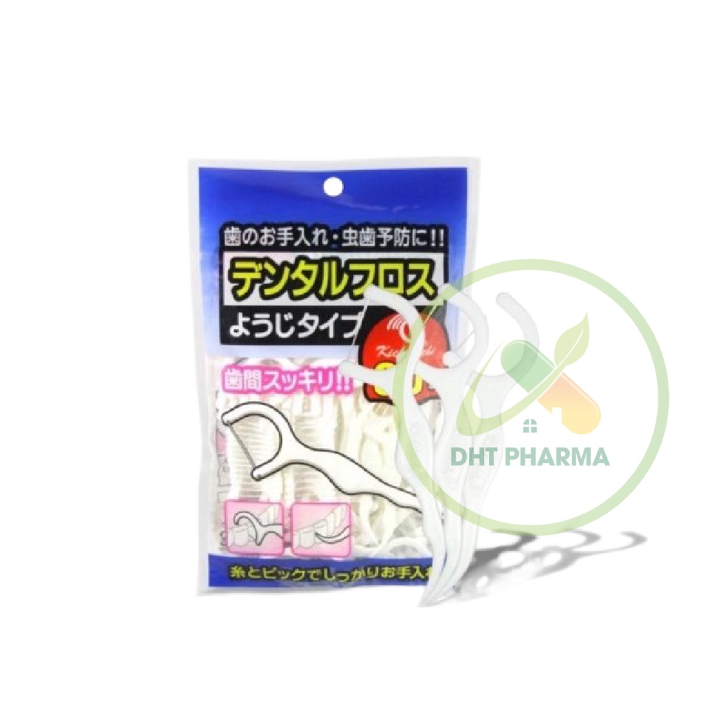 Tăm chỉ nha khoa Kichilachi Xanh Nhật Bản