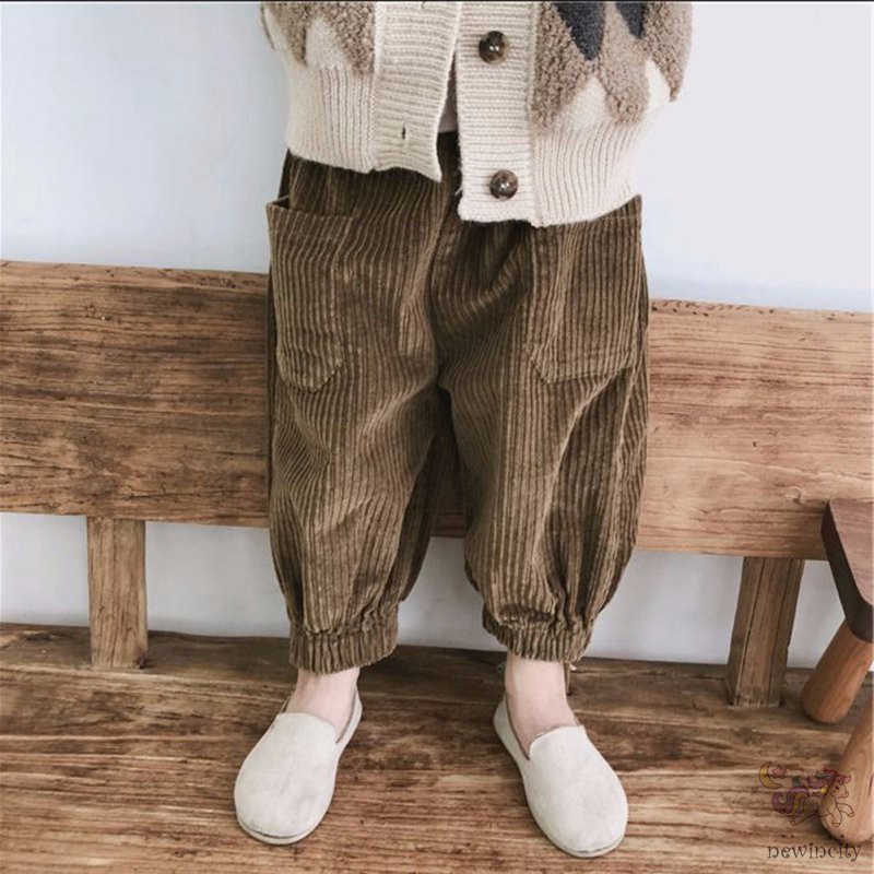 Quần Dài Nhung Thời Trang Mùa Thu Hàn Quốc Dành Cho Trẻ Nhỏ