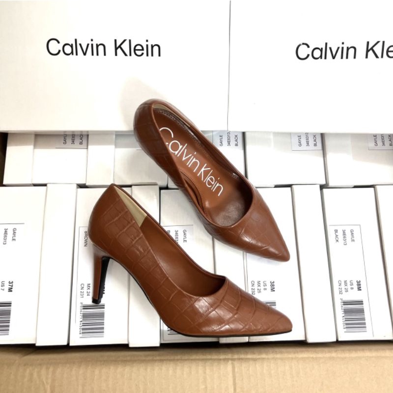 Giày cao gót CalvinKlein xuất dư