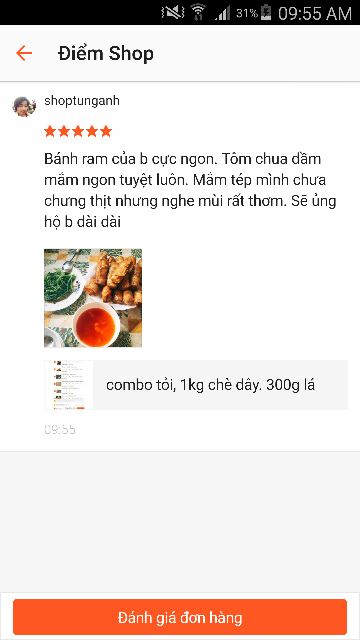 bánh ram cuốn nem hà tĩnh loại 1 hút chân không