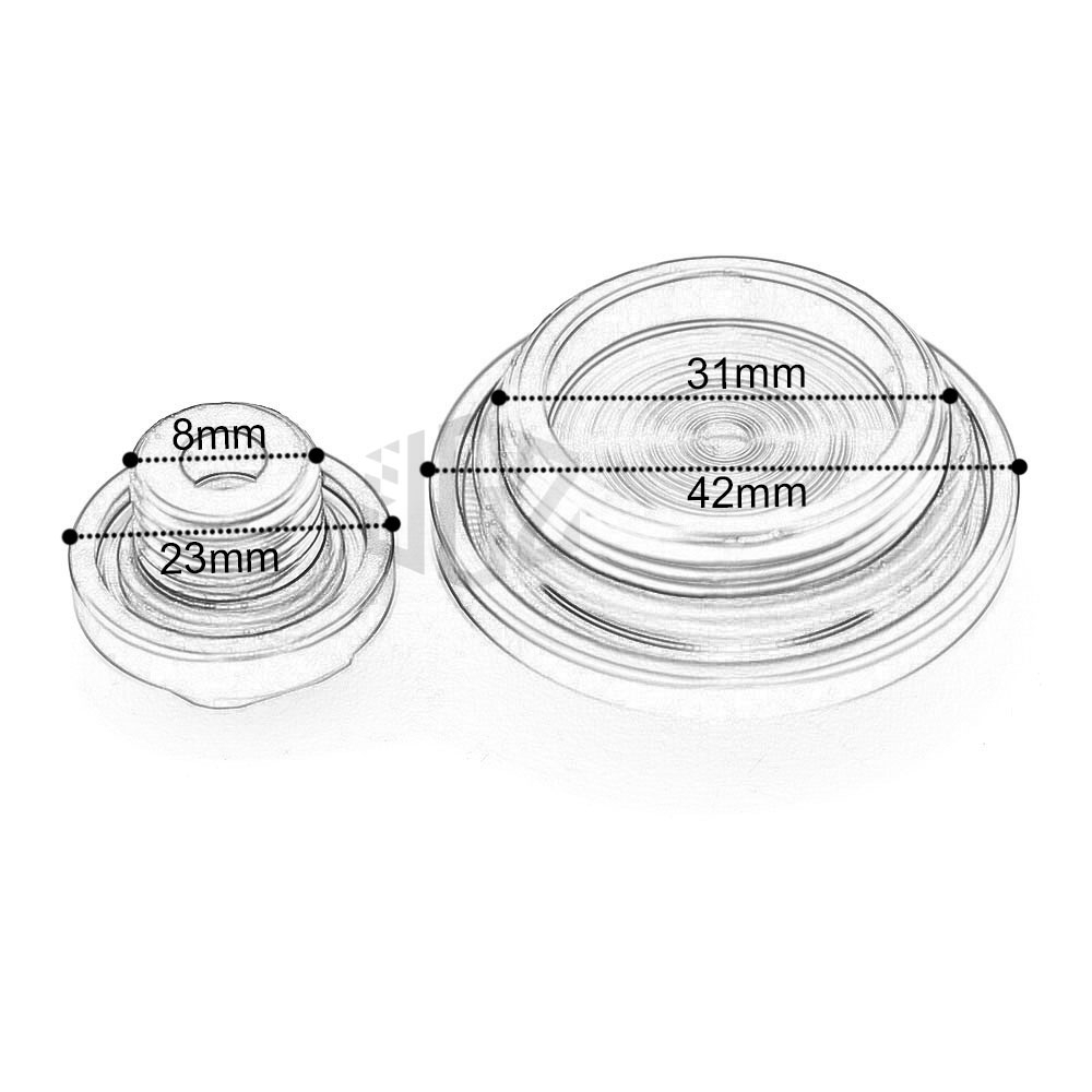 Đai Ốc Nam Châm CNC Thông Dụng Cho Xe Máy YAMAHA R15m Y15ZR LC MT-15