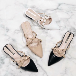 [SALE XẢ HÀNG] Dép Mules đinh