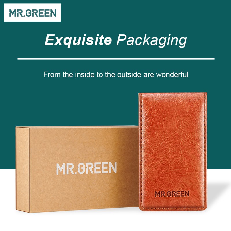 Bộ Dụng Cụ Chăm Sóc Móng Tay MR.GREEN Bằng Thép Không Gỉ