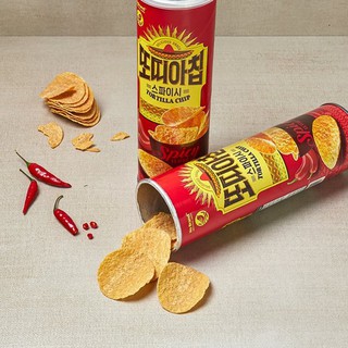 Snack Khoai Tây Tortilla No Brand Vị Giòn Cay Hộp 100G