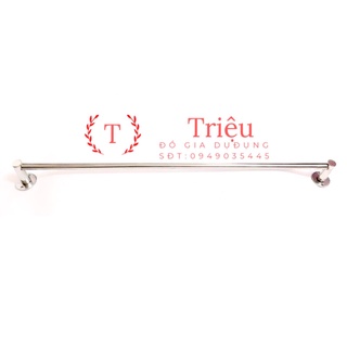Kệ máng khăn đơn/đôi inox 201 - thanh treo khăn cao cấp tặng kèm đinh vít + tắc kê