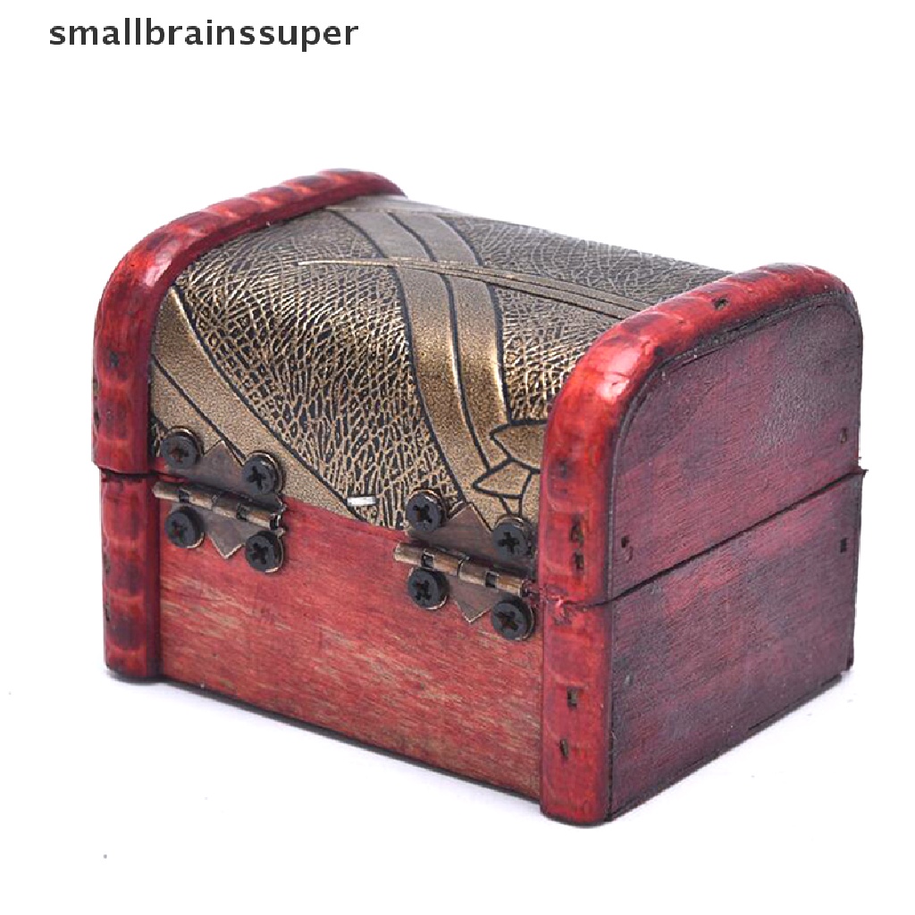 Hộp Gỗ Mini Đựng Trang Sức Phong Cách Cổ Điển