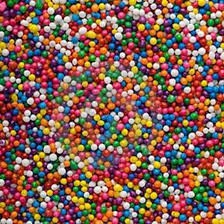 Cốm kẹo nhiều màu trang trí - 100g (0714)