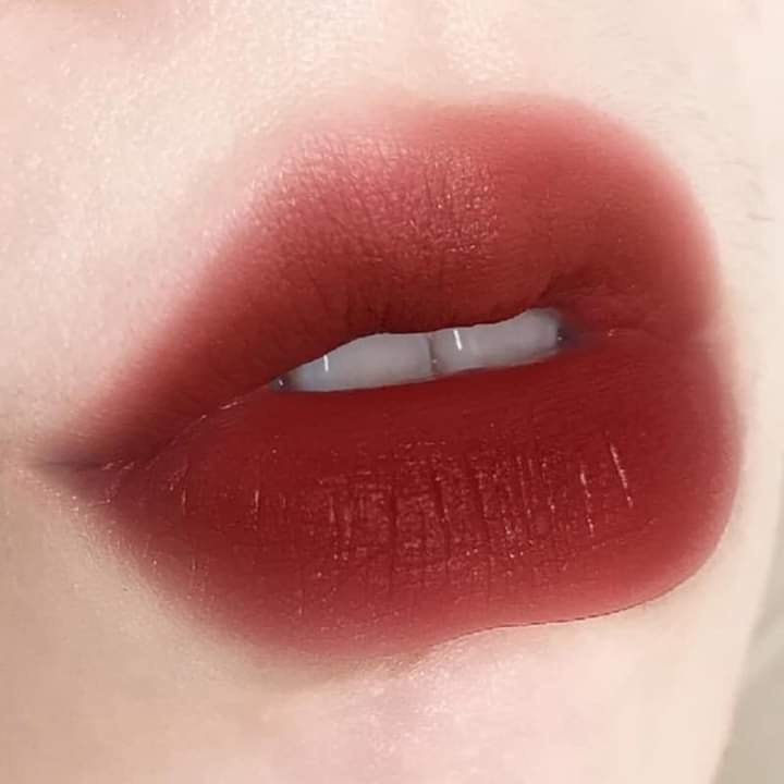 Son 3CE velvet lip tint màu đỏ gạch nâu taupe