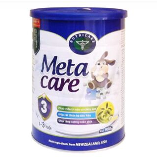 2 hộp sữa metacare số 3 900g