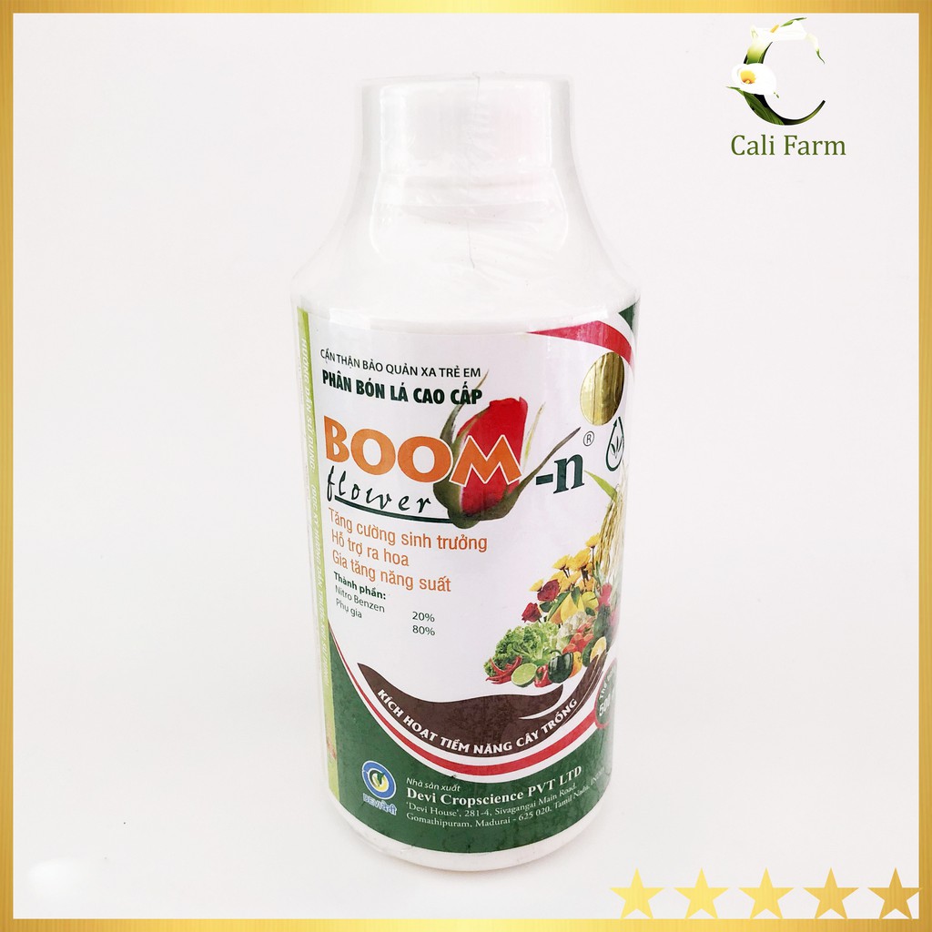 Phân bón cao cấp Boom Flower chai 500ml