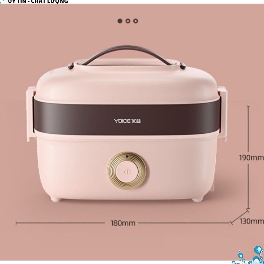 Hộp cơm cắm điện 2 tầng 4 ngăn YOICE Y-FH13AS