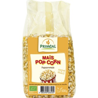 [Primeal] Hạt Bắp (Ngô) Nổ Bỏng Hữu Cơ 500g