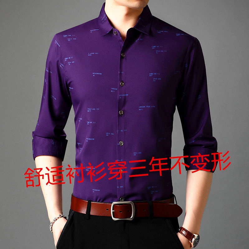 Áo Sơ Mi Nam Dài Tay Họa Tiết Caro Thời Trang