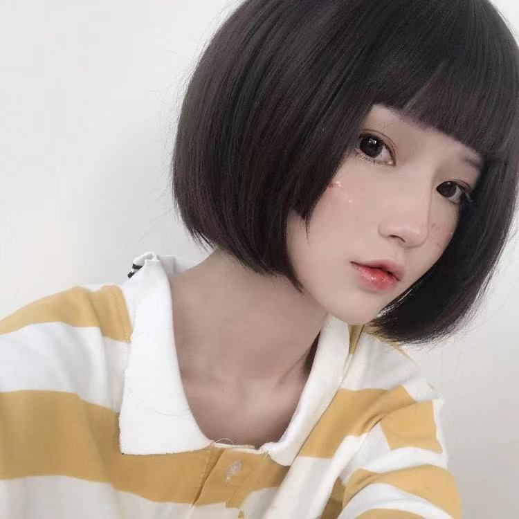Bộ Tóc Giả Ngắn Phong Cách Lolita Nhật Bản Cho Nữ