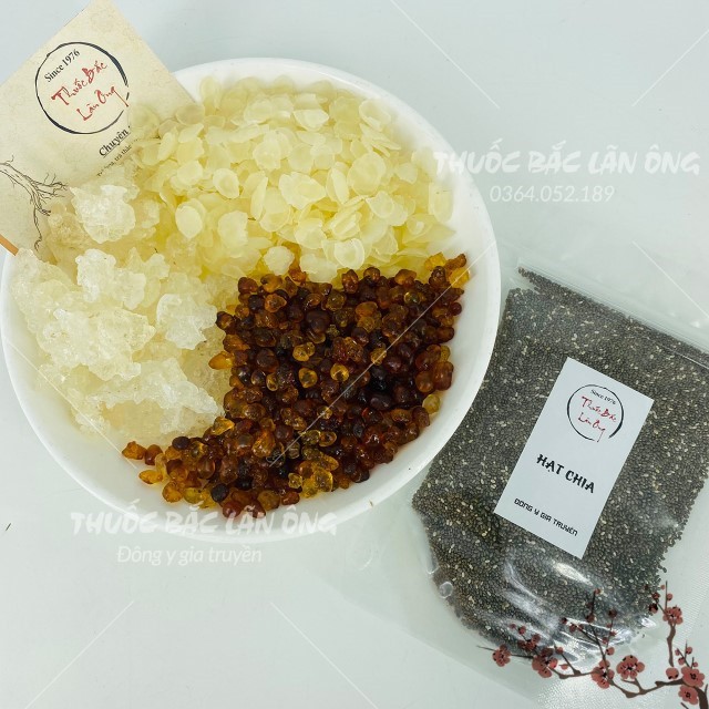 Combo: Bồ Mễ + Tuyết Yến + Nhựa Đào (Tặng Hạt Chia Khi Mua Từ 2 Set)