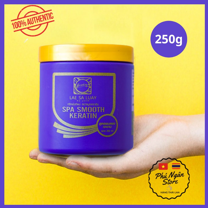 Kem ủ tóc lụa Lae Sa Luay Spa Smooth Keratin Thái Lan 250g | BigBuy360 - bigbuy360.vn
