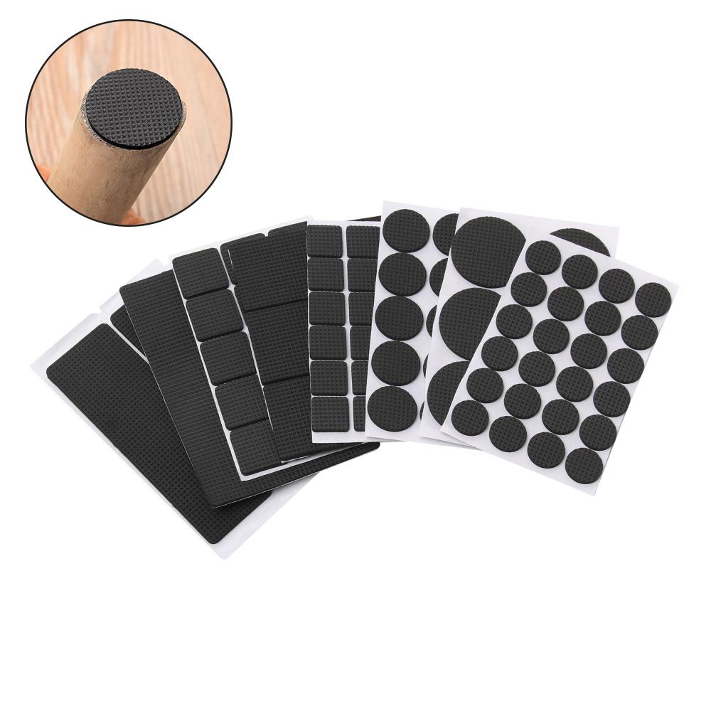 Set 1 / 2 / 6 / 15 / 24 Miếng Đệm Chân Bàn Ghế Tự Dính Mềm Mại Chống Noisy