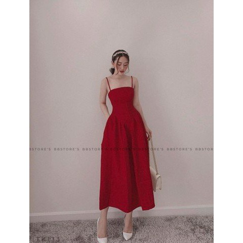 BBSTORE'S Đầm Hai Dây Dáng Xòe Dự Tiệc Sang Trọng  - TK133 | BigBuy360 - bigbuy360.vn