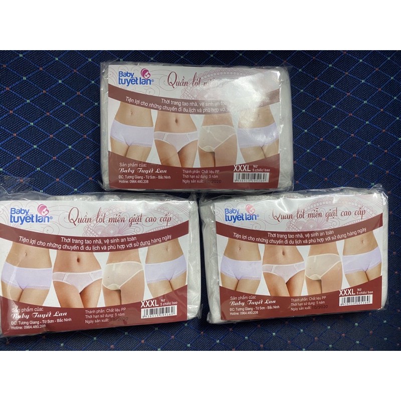 5 chiếc quần lót giấy cao cấp Baby Hiền Trang cho mẹ sau sinh
