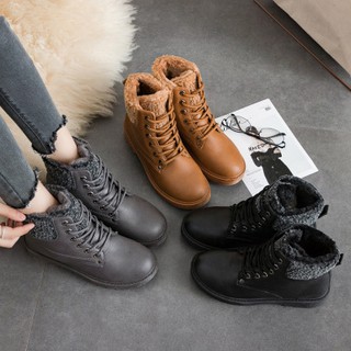 GIÀY BOOT NỮ LÓT LÔNG BBS370-1