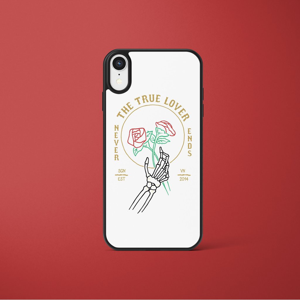 Ốp lưng iphone in hình The True Lover Never Ends (đủ model iphone)