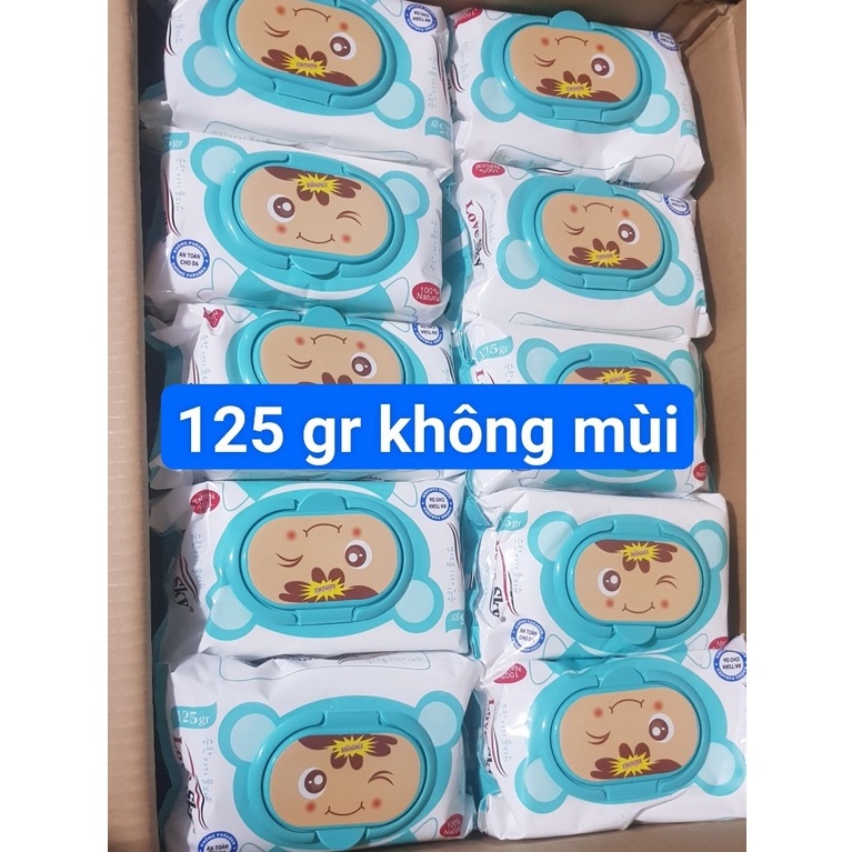 1 BỊCH ƯỚT LỚN 125 GR KHÔNG MÙI