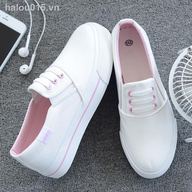 Giày Bata Canvas Phong Cách Hàn Quốc 2020 Cho Nữ