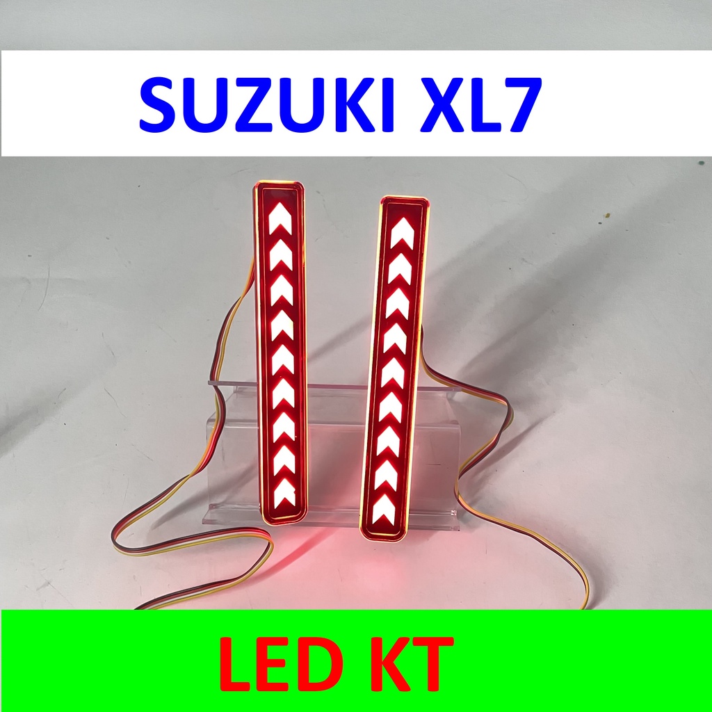 Led cản sau XL7 led gầm sau Suzuki XL7 3 chế độ xi nhan chạy đẹp mắt.