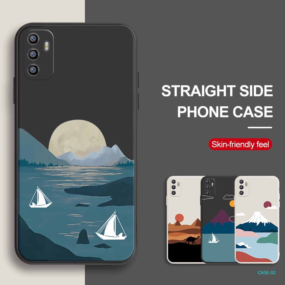 Ốp Điện Thoại Hình Phong Cảnh Xinh Xắn Cho Redmi Note 8 7 9 PRO Redmi 9T 9 9A Note 10 10S 4G H213