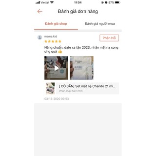 Mặt nạ dưỡng da Chando