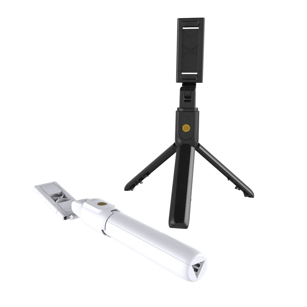 Gậy selfie chụp ảnh 3 chân tripod tự sướng bluetooth Selfiecom K07 tích hợp remote