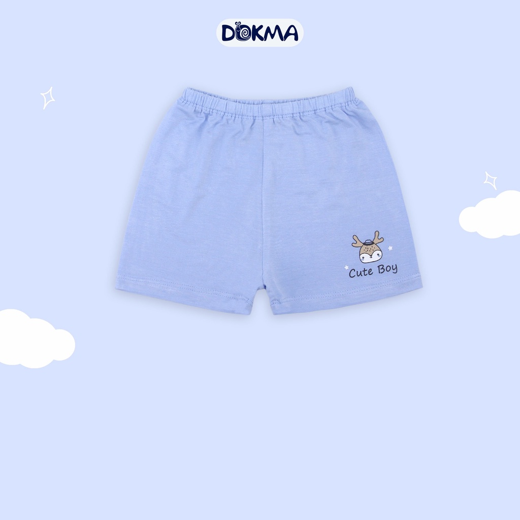 [Mã BMLT30 giảm đến 30K đơn 299K] DB1041Q Quần cộc Dokma (3-9M)