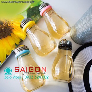 6 chai thủy tinh bóng đèn 400ml
