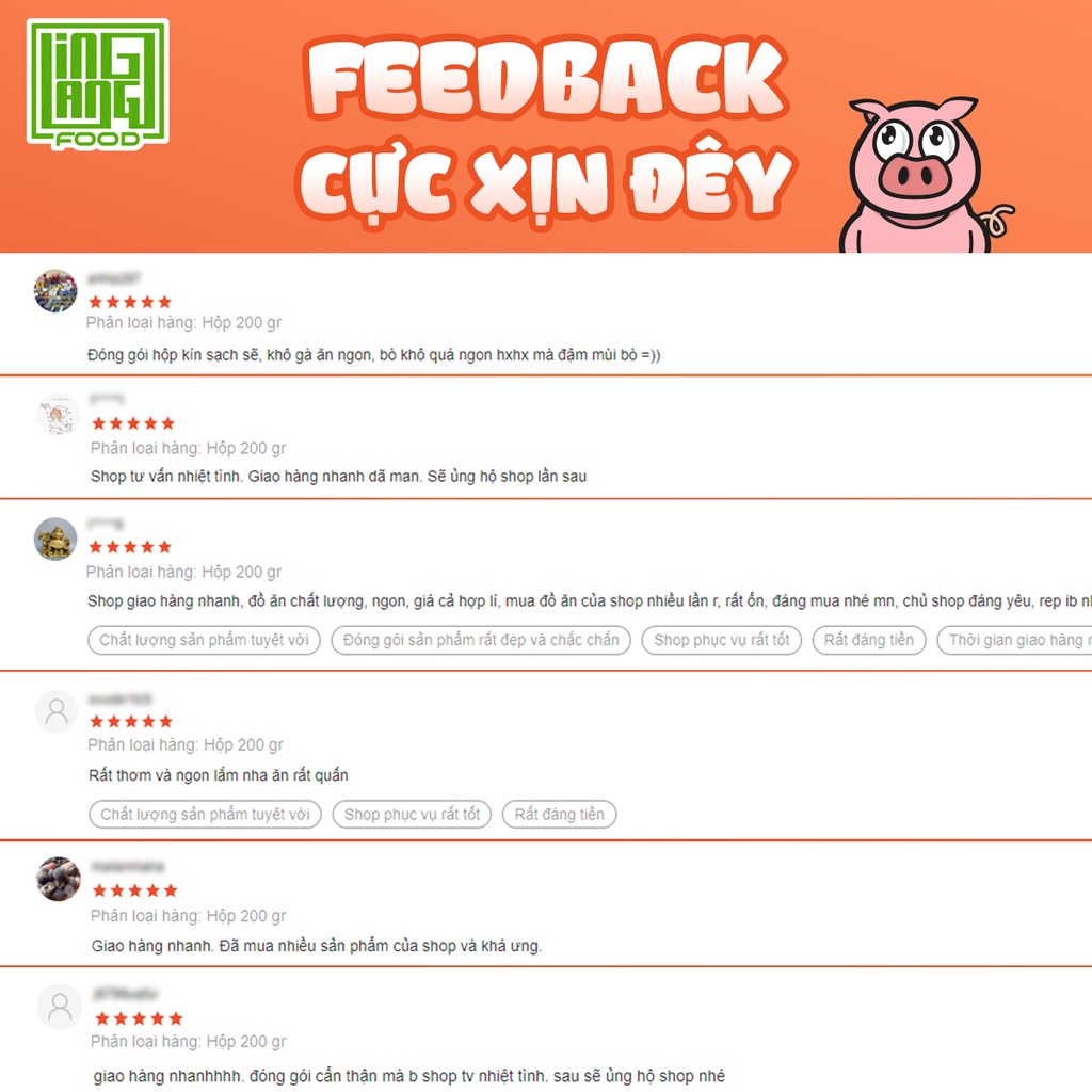 Khô bò que , thịt bò khô siêu ngon Ling Lang Food, bò khô que cay hũ 200g | BigBuy360 - bigbuy360.vn