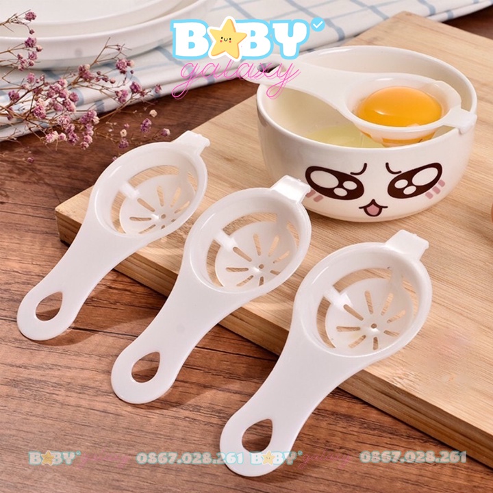 Dụng cụ tách lòng trắng trứng siêu tiện lợi, nhỏ gọn