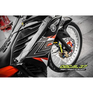 Tem Xe Exciter 135 Lc Đỏ Đen