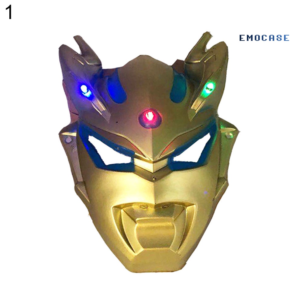 Mặt Nạ Hóa Trang Ultraman Có Đèn LED Độc Đáo Cho Bé