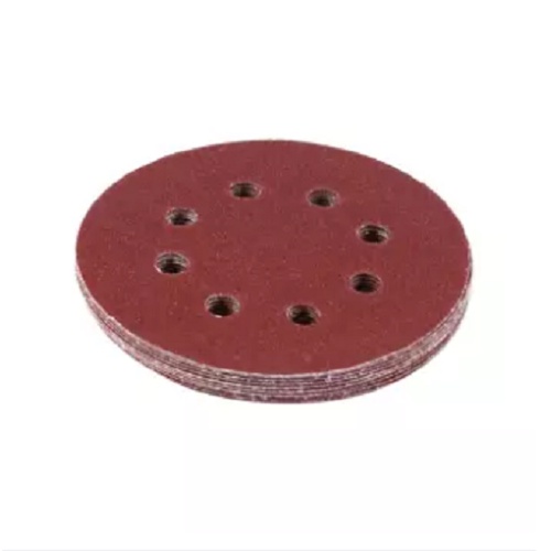 100Tờ Giấy Nhám Nhật Tròn 8 Lỗ Tự Dính 100 Tờ Đường Kính 18Cm - Hàng Cao Cấp Chuyên Dùng Chà Gỗ Và Chà Bột Trét