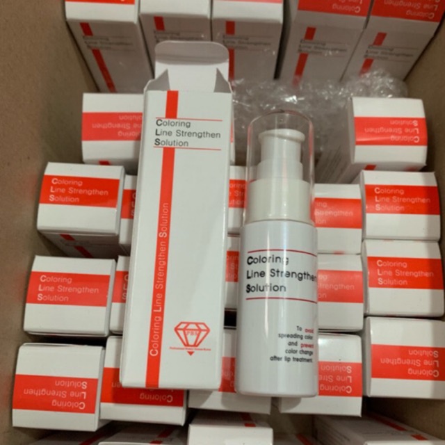 Dung dịch cọ nét - khóa sợi - kích màu COLORING SOLUTION chính hãng Hàn Quốc