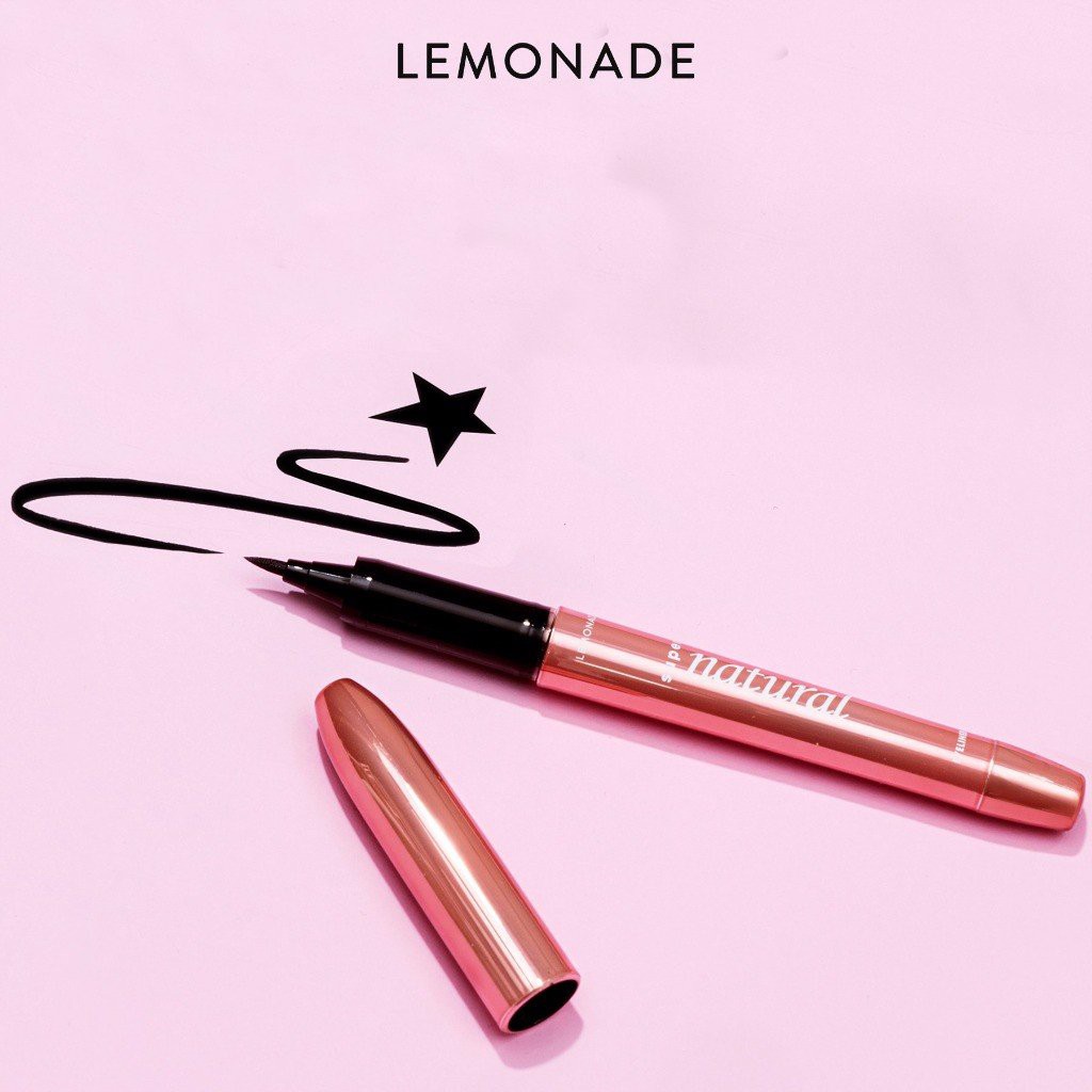 Bút Kẻ Mắt Lemonade SuperNatural Eyeliner SuperTiger Màu Đen | Nâu Siêu Mảnh Sắc Nét Chống Trôi 1g - Daothinhuquynh